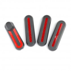 wheel bolt covers with light reflective stickers XIAOMI M365 / pr