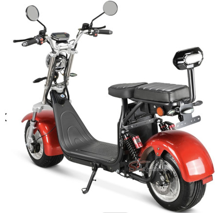 RIDE-E CP-1.6 galinis ratas ir diskiniai stabdžiai