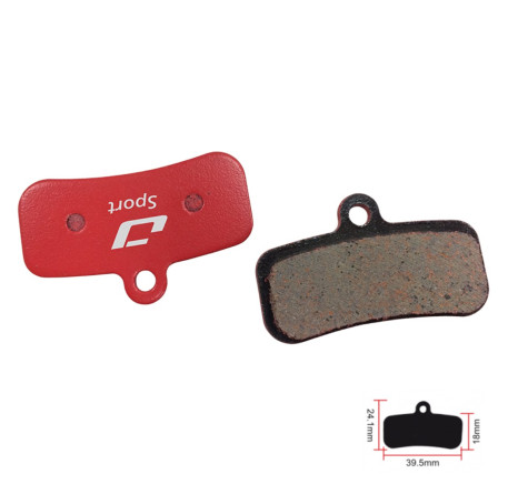 Jagwire D-brake Sport Semi-Metallic Compound stabdžių kaladėlės NAMI