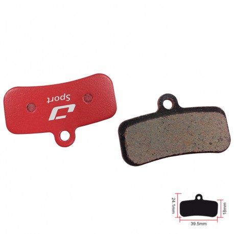 Jagwire D-brake Sport Semi-Metallic Compound stabdžių kaladėlės NAMI