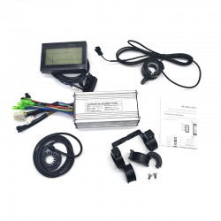 Electric bike controller + display + electronics kit KT 36/48 17A