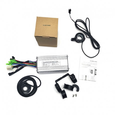 Electric bicycle controller + display + electronics kit KT 36/48 22A