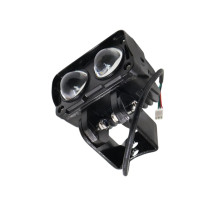 Priekinis TEVERUN 12v LED žibintas su gaso signalu