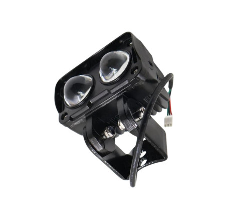 Priekinis TEVERUN 12v LED žibintas su gaso signalu