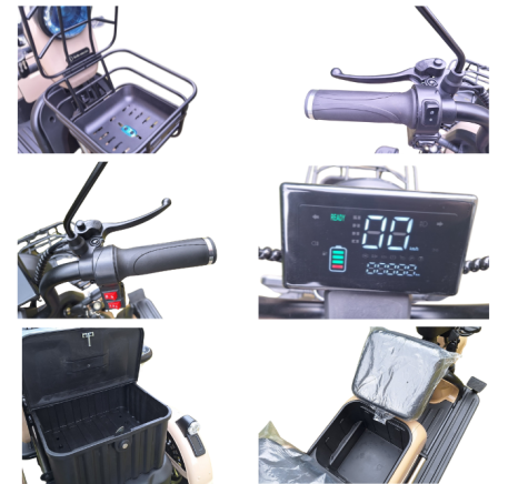 Elektrinis triratis RIDE-E M20R PRO