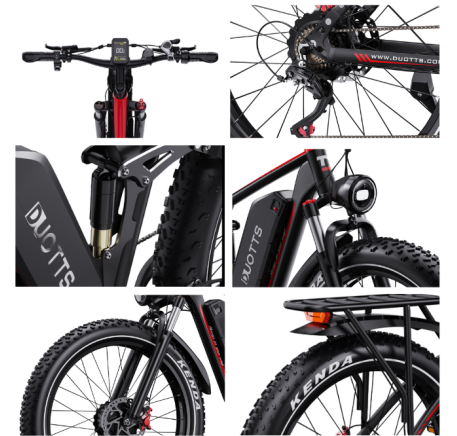 DUOTTS S26 elektrinis dviratis (26")