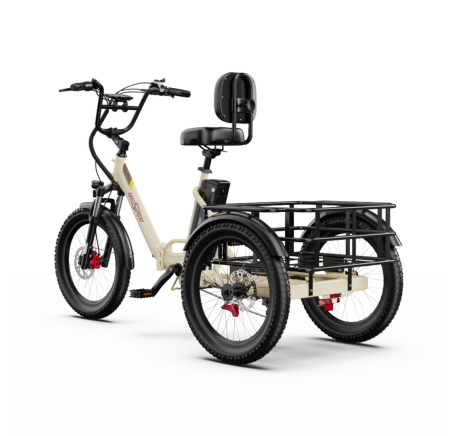 OneSport OT30 Pro CARGO elektrinis triratis dviratis (20")