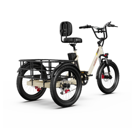 OneSport OT30 Pro CARGO elektrinis triratis dviratis (20")