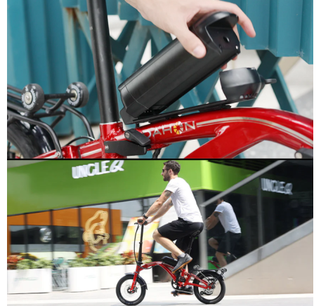 DAHON CURL Ei4 elektrinis trifold dviratis (16")