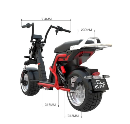Elektrinis motoroleris RIDE-E CP-9 (EEC)