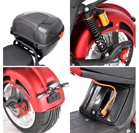 Elektrinis motoroleris RIDE-E CP-6 (EEC)