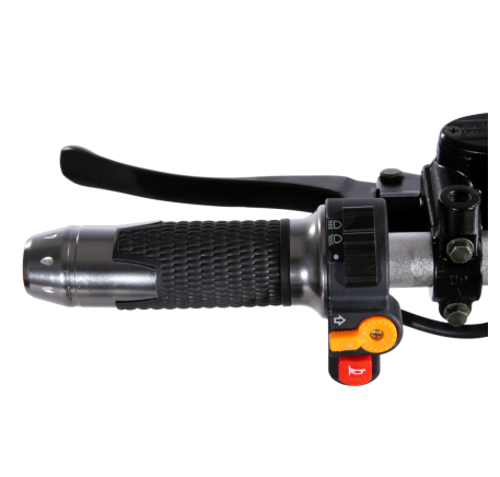 RIDE-E CP-1.6 valdymo elementai ir spidometras