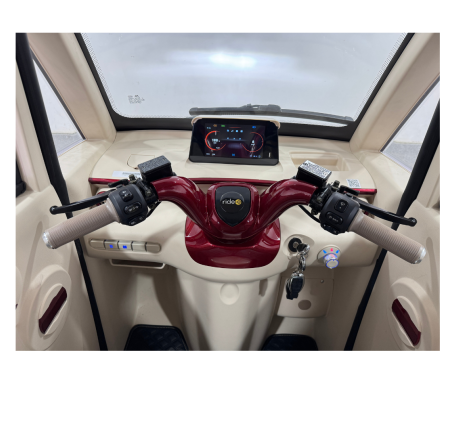 Elektrinis triratis mini automobilis RIDE-E DOMI 1KW (EEC)