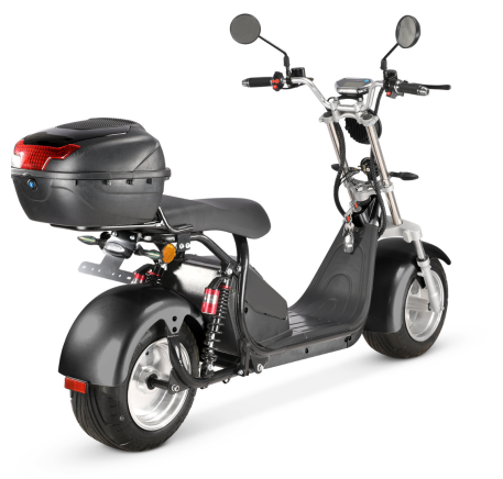 RIDE-E CP-5 12 colių ratai ir diskiniai stabdžiai