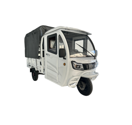 Elektrinis krovininis triratis RIDE-E TITAN+ su krovinio uždanga (EEC)