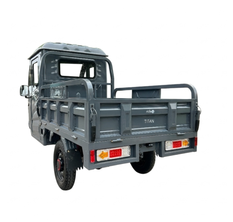 Elektrinis krovininis triratis RIDE-E TITAN+ su krovinio uždanga (EEC)