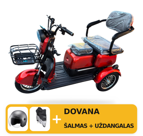 Elektrinis triratis RIDE-E M20R PRO