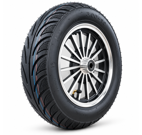 Priekinis ratlankis su padanga elektrinio triračio RIDE-E M20R / M20R PRO