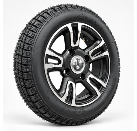Žieminė padanga su ratlankiu 125/65 R12 mini automobiliui NANA / TUNA / DORA