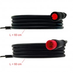 Signal cables pair (Male + female) 2pin