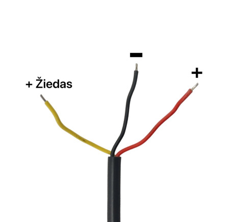 LED žibintas paspirtukui - dviračiui