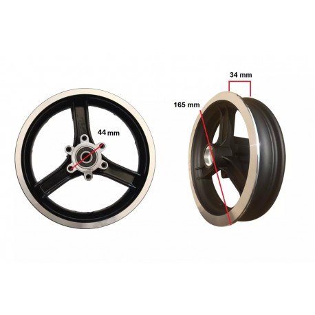 10 inch front hub electric scooter
