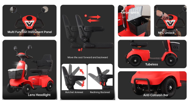 Neo mobility scooter elektrinis skuteris.png