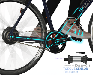 pas ar torque sensorius el. dviratis