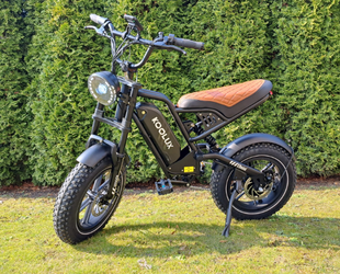 Koolux X9 mini juodas elektrinis dviratis – kompaktiškas 500W modelis miestui ir kasdienai